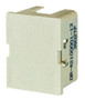 Ortronics OR-42100002-13 Ivory TracJack Snap-In Blank