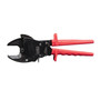 Klein Tools 63711 Open Jaw Cable Cutter Red
