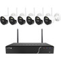 Speco ZIPK8WN2 Wireless 7-Piece Surveillance Kit, (6) O2WK1N 2MP IP Cameras, (1) 8-Channel NVR, 2TB HDD