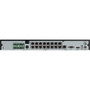 Speco N16NRE 4K 16-Channel H.265 NVR With Facial Recognition and Smart Analytics, 8TB HDD, Black