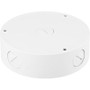 Hanwha SBV-136BW Back Box with Knockouts for Dome Cameras, White