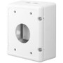 Hanwha SBP-300NBW Installation Box for Select PTZ and Bullet Cameras, White