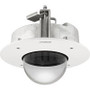 Hanwha SHD-1350FPW Plenum In-Ceiling Housing for X-Plus Modular Cameras, White