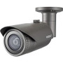 Hanwha QNO-6022R1 Q-Series 2MP WDR IR Bullet IP Camera, 4mm Fixed Lens, Black