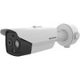 Hikvision DS-2TD2628-3/QA HeatPro Series Thermal and Optical Bi-spectrum Bullet IP Camera, 3mm Lens, White