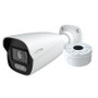 Speco O5LB1 5MP Advanced Analytic Bullet IP Camera with White Light Intensifier and Junction Box, 2.8mm Fixed Lens, White