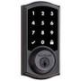 Kwikset 916 SmartCode Touchscreen Traditional Electronic Deadbolt featuring SmartKey Security and Z-Wave Technology, Venetian Bronze