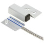 Nascom N200AU/ST Overhead Door Mini Switch with Universal Magnet Featuring No Dead Spot Technology, Silver