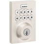 Kwikset HC620 CNT Home Connect 620 Contemporary Keypad Connected Z-Wave 700 Smart Lock, Satin Nickle