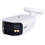 Dahua DH-IPC-PFW5849-A180-E2-ASTE WizMind Series 2 x 4MP Enhanced Night Color Dual-Lens Panoramic Bullet IP Camera, 3.6mm Fixed Lens, White