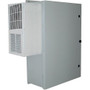 Mier BW-136ACE Outdoor Temperature-Controlled Enclosure with 2000 BTU AC Unit, 24"x 36" x 12", Gray