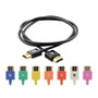 Kramer C-HM/HM/PICO/BK-6 Ultra-Slim Flexible High-Speed HDMI Cable with Ethernet, 4K at 60Hz (4:4:4) Resolution, 6' (1.80m), Black
