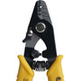 Jonard Tools JIC-375 Fiber Optic Stripper, Three Hole (250 Micron, 600-900 Micron, 1.6mm-3.0 mm), Yellow