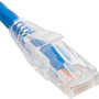 ICC ICPCST03BL CAT6 Clear Boot Patch Cord, 3' (.9m), Blue