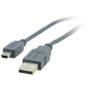 Kramer C-USB/Mini5-15 USB 2.0 A (M) to Mini-B 4-pin (M) Cable, 15' (4.60m)