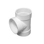 Vaculine 765502W Short Fitting Tee, 90-Pack, White