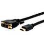 Comprehensive HD-DVI-15ST Standard Series HDMI to DVI Cable, 15'