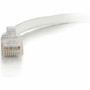 Quiktron 576-A25-014 Q Series CAT6 Snagless UTP Ethernet Network Patch Cable, CM Rated, 14', White