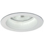 Halo Recessed 5014P 5-Inch Metal Trim with Baffle, White