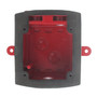 System Sensor MWBB Weatherproof Backbox, Red, Wall Mount, Metal