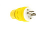 Leviton 28W76 30 Amp, 480 Volt- 3PY, Locking Plug, Industrial Grade, Grounding
