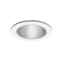 Halo 999P, 4" Trim Reflector Cone White Trim with Specular Clear Reflector