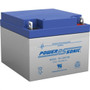 Powersonic 12V, 26.0Ah Rechargeable Lead Acid Battery with Nuts & Bolts