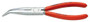 Knipex 2621200SBA Angled Long Nose Pliers with Cutter, 8 Inch