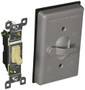 Hubbell-Bell 5121-0 Single Gang Weatherproof Switch Cover