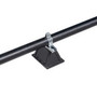 Erico Caddy PSF10C Rooftop Support with Channel, 8" x  4.8", Rubber/Steel