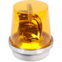 Edwards Signaling Rotating Halogen Beacon, 120V AC, Amber, 40W, 265 Lumens