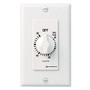 Intermatic FD60MWC 60-Minute Spring-Wound In-Wall Countdown Timer Switch, White