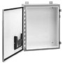 Hoffman Wall-Mount Enclosure, NEMA 12/13, Steel, 24.00" x 20.00" x 8.00"