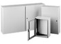 Hoffman Wall-Mount Enclosure, NEMA 4/12, Steel, 48.00" x 36.00" x 16.00", Gray