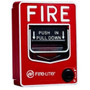 Fire-Lite BG-12LX Dual-Action Addressable Pull Station with Key Locking Feature