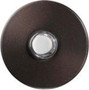 Nutone PB41LBR Pushbutton, Illuminated, 24VAC/DC, Diameter: 2-1/2", Bronze