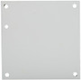 Hoffman A6P6 Conductive Panels for JIC Enclosure, Steel/Aluminum, White