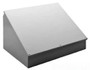 Hoffman C16C24 Consolet, Sloped Cover, Steel, 16.00" x 24.00" x 11.09", Gray