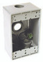 Hubbell-Raco 5321-6 2" Deep, 1-Gang, Outlet Box