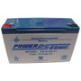 Power-Sonic PS-6100-F1 6V/12AH Sealed Lead Acid Battery-F1 Terminal - PS-6100-F1