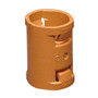 Carlon SCA240F Resi-Gard&trade Non-Metallic Coupling 1 Inch, Non-Metallic Orange