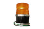 Federal Signal FB2PST-120A Fireball Strobe Warning Light, Single Flash, Amber