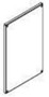 Hoffman A72P48F1 Panel For Free-Standing Enclosure, 60" x 44", Steel