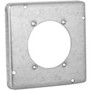 Hubbell-Raco 4-11/16" Square Exposed Work Cover, (1) 30 - 60A Single Receptacle
