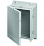 Hoffman A30H2408GQRLP Enclosure, NEMA 4X, Hinged, Wall Mount, Fiberglass