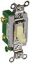 Hubbell Wiring HBL3032I Heavy Duty Grade Two Position Toggle Switch; 30 A, Ivory