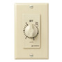 Intermatic FD6H 6-Hour Spring-Loaded Wall Timer for Lights and Fans, Ivory