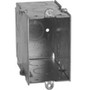 Hubbell-Raco 592 Switch Box, Gangable, 3-1/2" Deep, Conduit Knockouts, No Ears