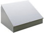 Hoffman C20C20 Consolet, Sloped Cover, Steel, 20.00" x 20.00" x 13.09", Gray