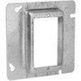 Hubbell-Raco 839 4-11/16" Square Cover, 1-Device, Mud Ring, 1" Raised, Drawn